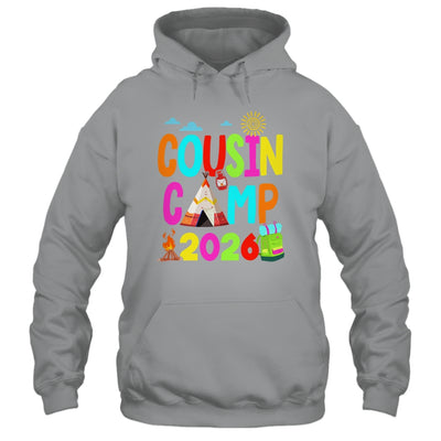 Cousin Camp 2026 Family Camping Summer Vacation Cousin Crew Shirt & Tank Top | siriusteestore