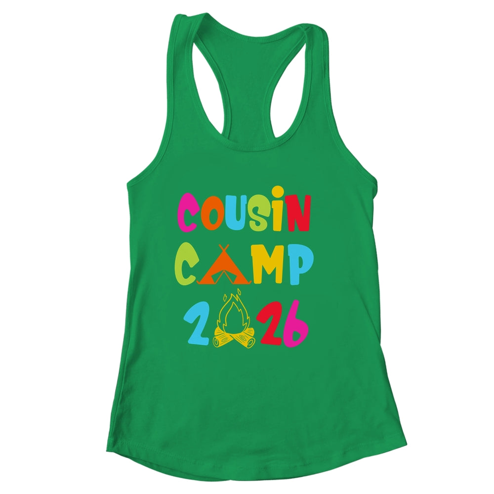 Cousin Camp 2026 Family Grandma Grandpa Summer Vacation Shirt & Tank Top | siriusteestore