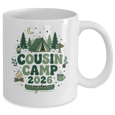 Cousin Camp 2026 Family Vacation Summer Camping Boys Kids Mug | siriusteestore