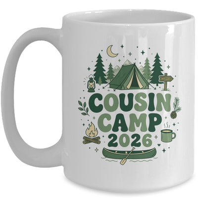 Cousin Camp 2026 Family Vacation Summer Camping Boys Kids Mug | siriusteestore