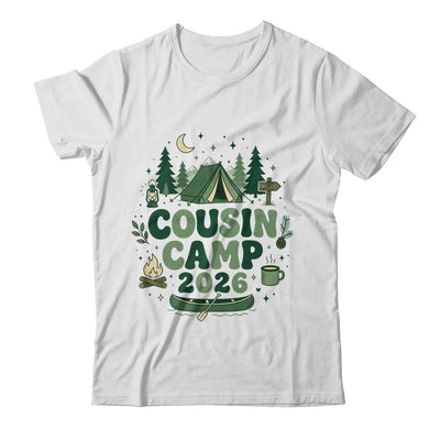 Cousin Camp 2026 Family Vacation Summer Camping Boys Kids Shirt & Tank Top | siriusteestore
