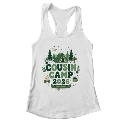 Cousin Camp 2026 Family Vacation Summer Camping Boys Kids Shirt & Tank Top | siriusteestore