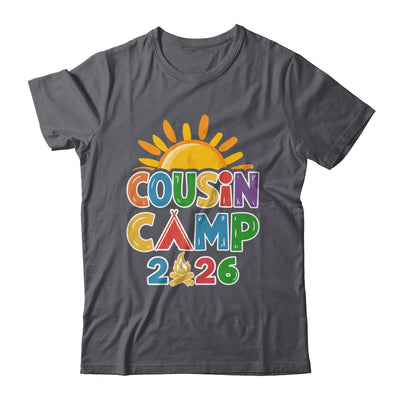 Cousin Camp 2026 Family Vacation Summer Camping Crew Shirt & Tank Top | siriusteestore