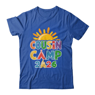 Cousin Camp 2026 Family Vacation Summer Camping Crew Shirt & Tank Top | siriusteestore