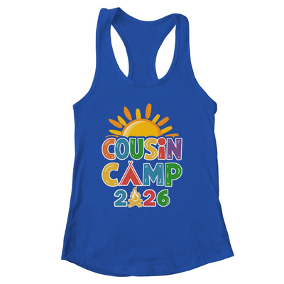 Cousin Camp 2026 Family Vacation Summer Camping Crew Shirt & Tank Top | siriusteestore