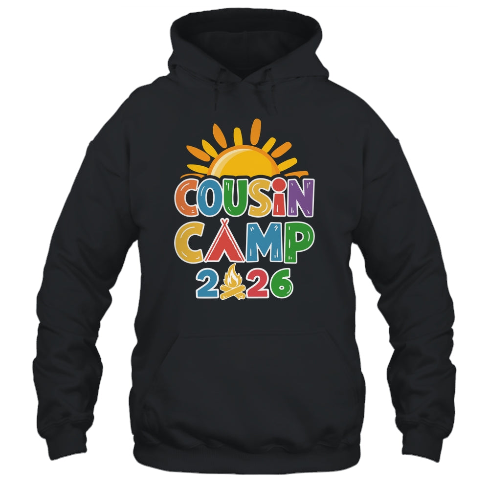 Cousin Camp 2026 Family Vacation Summer Camping Crew Shirt & Tank Top | siriusteestore