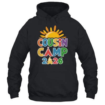 Cousin Camp 2026 Family Vacation Summer Camping Crew Shirt & Tank Top | siriusteestore