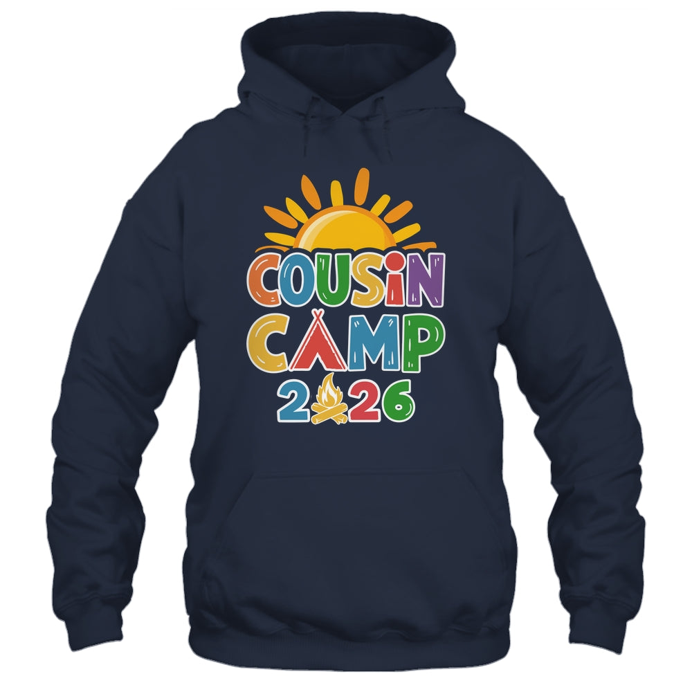 Cousin Camp 2026 Family Vacation Summer Camping Crew Shirt & Tank Top | siriusteestore