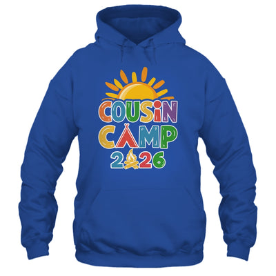 Cousin Camp 2026 Family Vacation Summer Camping Crew Shirt & Tank Top | siriusteestore