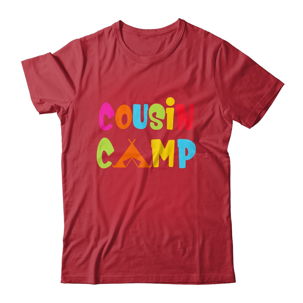 Cousin Camp Family Camping Summer Vacation Crew Shirt & Tank Top | siriusteestore
