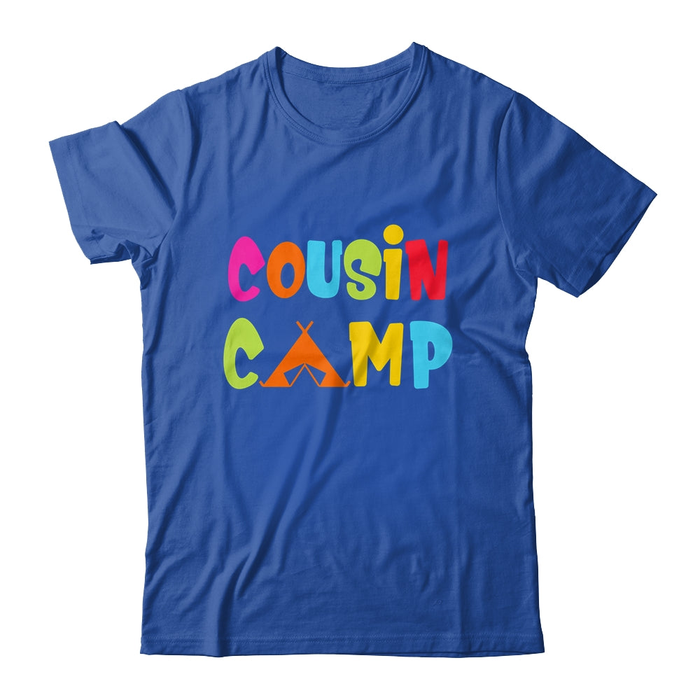 Cousin Camp Family Camping Summer Vacation Crew Shirt & Tank Top | siriusteestore