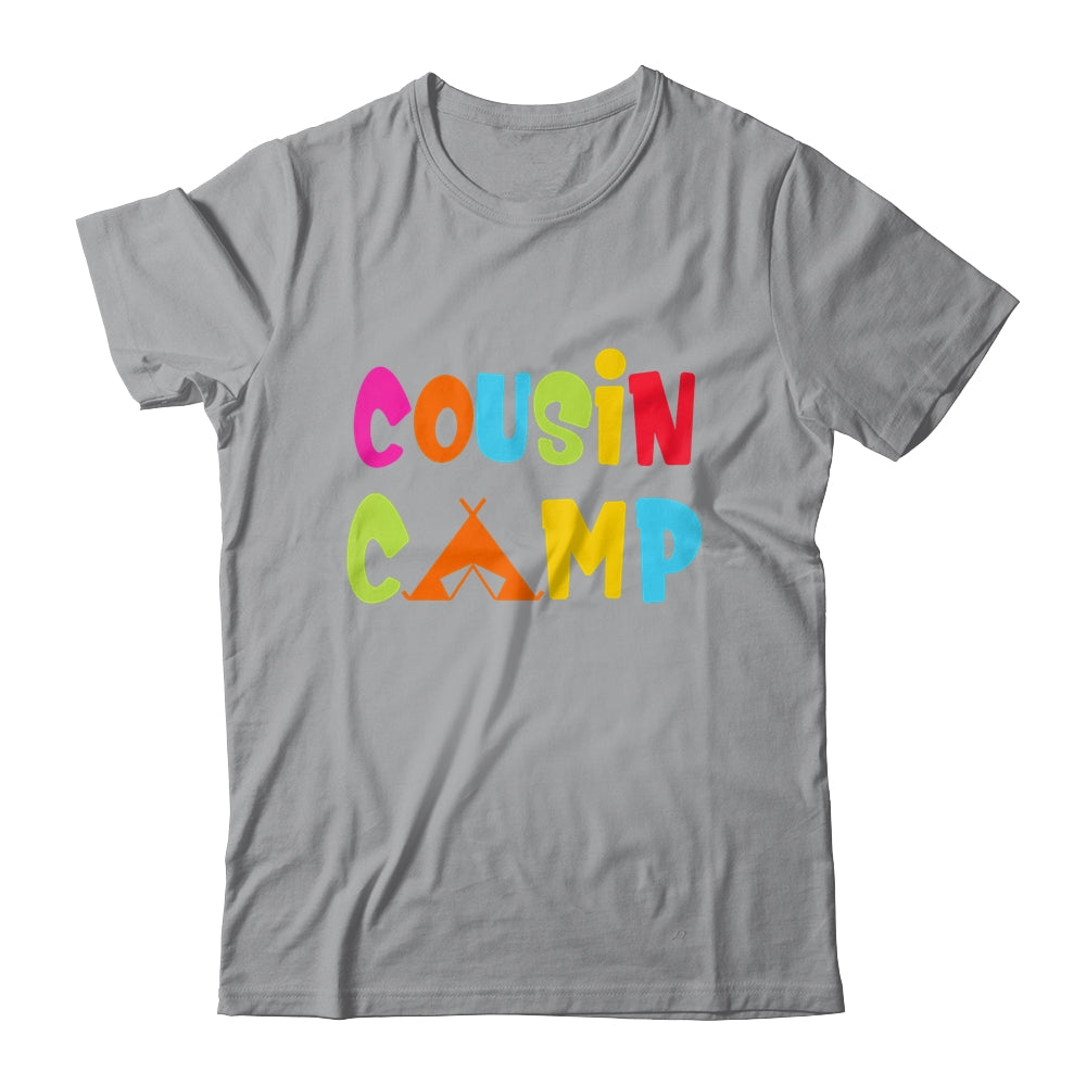 Cousin Camp Family Camping Summer Vacation Crew Shirt & Tank Top | siriusteestore