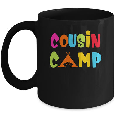 Cousin Camp Family Camping Summer Vacation Crew Mug | siriusteestore