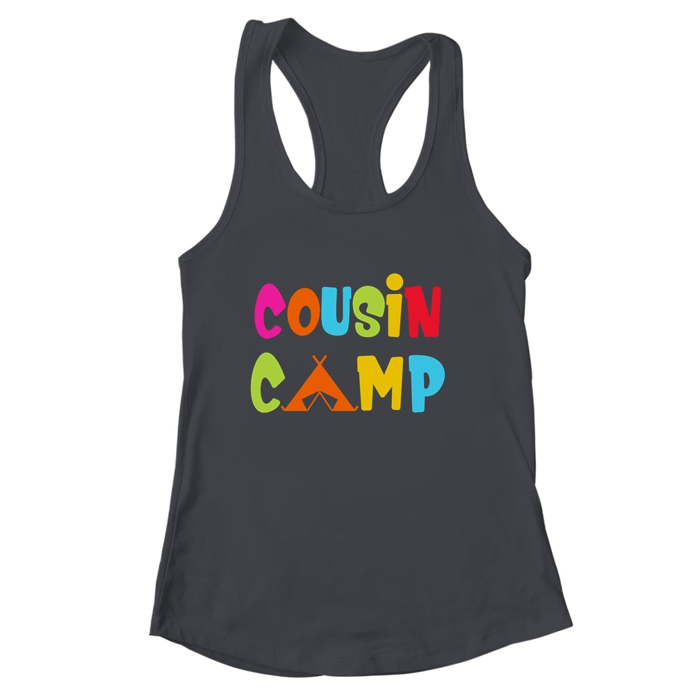 Cousin Camp Family Camping Summer Vacation Crew Shirt & Tank Top | siriusteestore