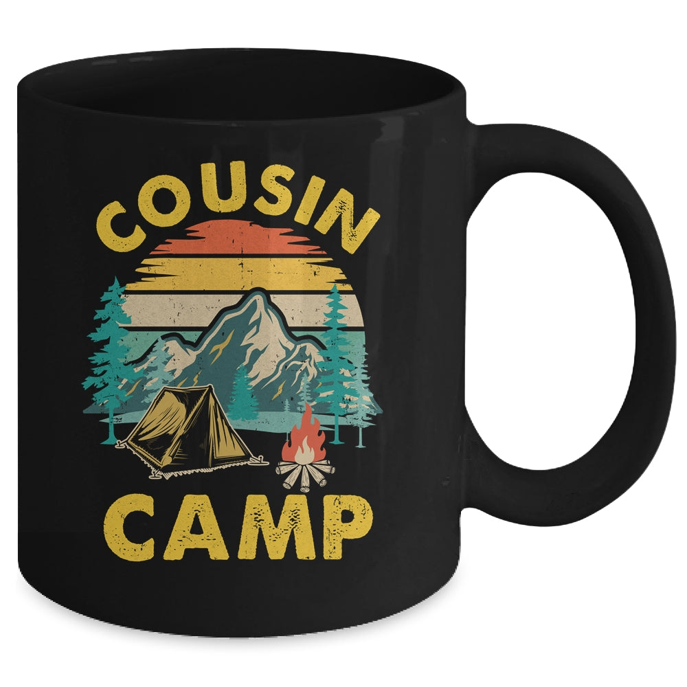 Cousin Camp Friends Summer Family Camping Vacation Mug | siriusteestore