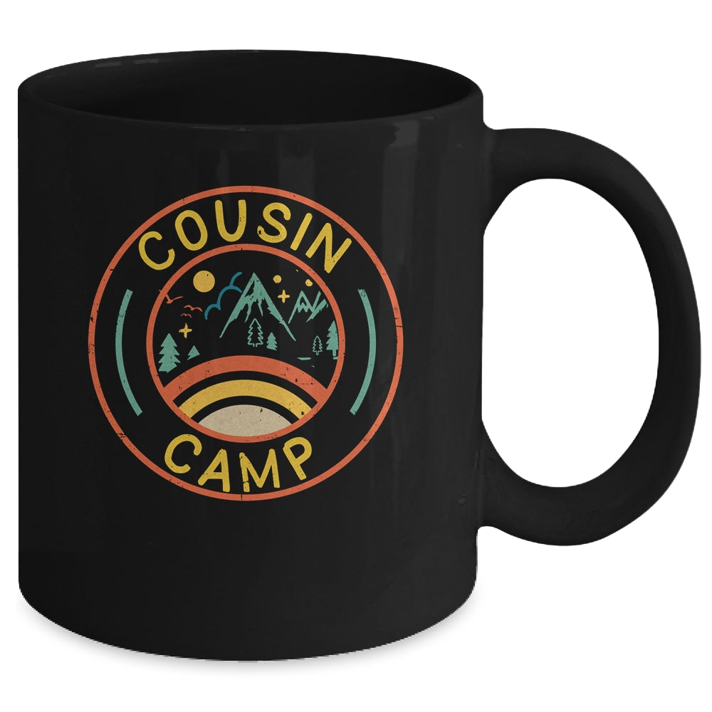 Cousin Camp Friends Summer Travel Family Camping Vacation Mug | siriusteestore