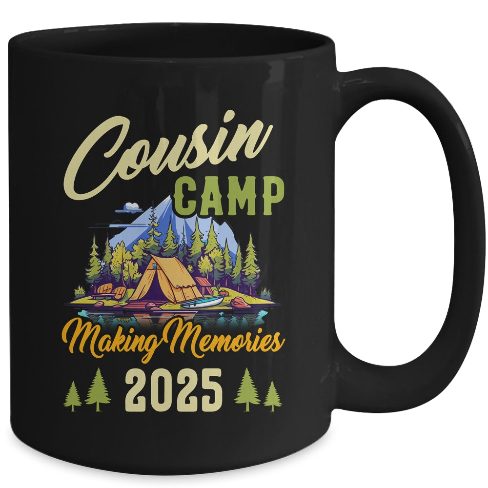 Cousin Camp Making Memories Summer Vacation Family 2025 Mug | siriusteestore
