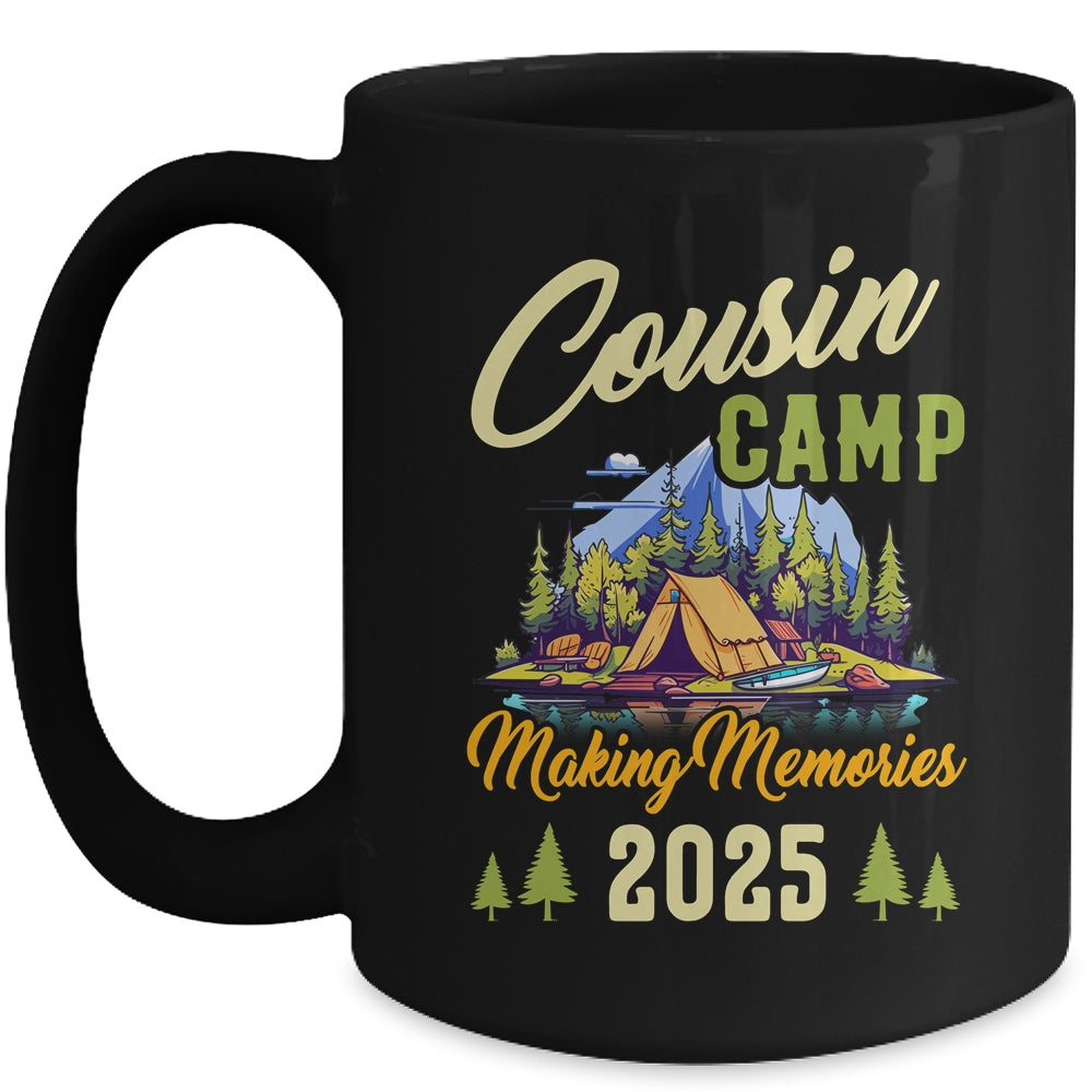 Cousin Camp Making Memories Summer Vacation Family 2025 Mug | siriusteestore