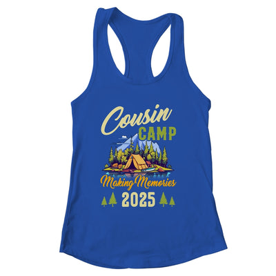 Cousin Camp Making Memories Summer Vacation Family 2025 Shirt & Tank Top | siriusteestore