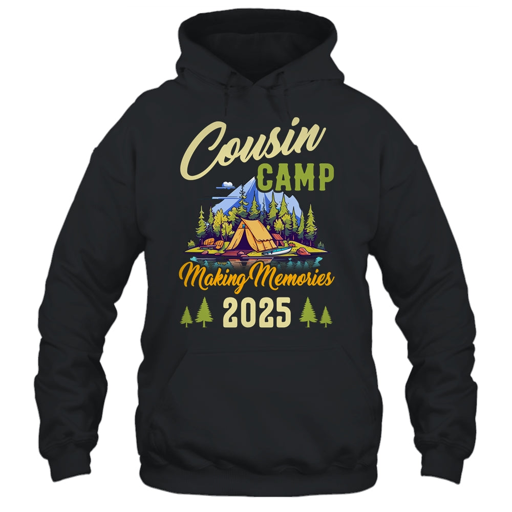 Cousin Camp Making Memories Summer Vacation Family 2025 Shirt & Tank Top | siriusteestore