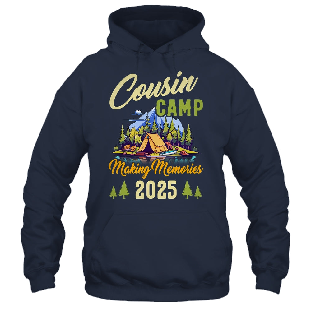 Cousin Camp Making Memories Summer Vacation Family 2025 Shirt & Tank Top | siriusteestore