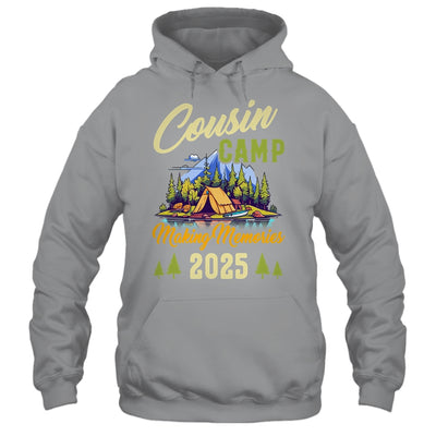 Cousin Camp Making Memories Summer Vacation Family 2025 Shirt & Tank Top | siriusteestore