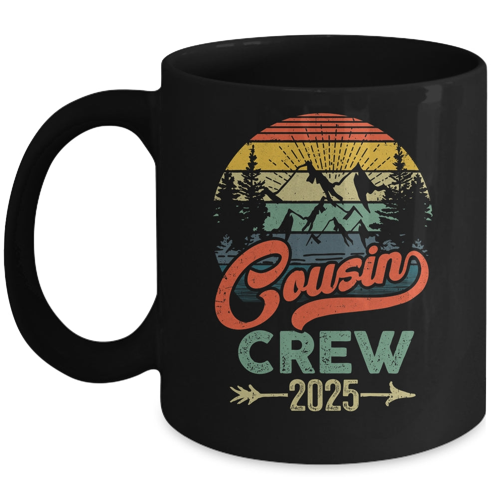Cousin Crew 2025 Camping Family Reunion Making Memories Mug | siriusteestore