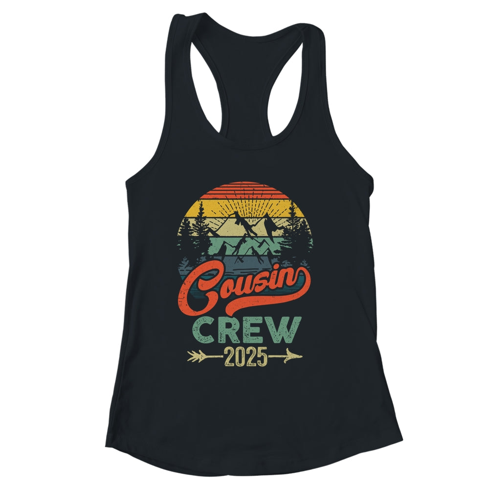 Cousin Crew 2025 Camping Family Reunion Making Memories Shirt & Tank Top | siriusteestore