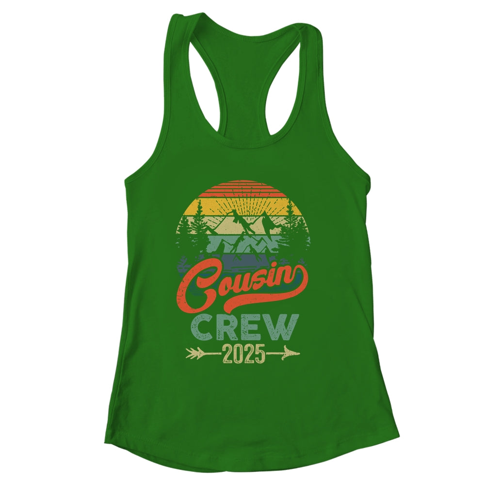 Cousin Crew 2025 Camping Family Reunion Making Memories Shirt & Tank Top | siriusteestore
