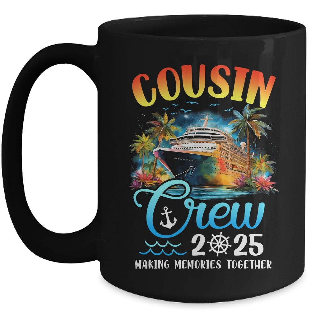 Cousin Crew 2025 Cousin Cruise Group Matching Vacation Party Mug | siriusteestore