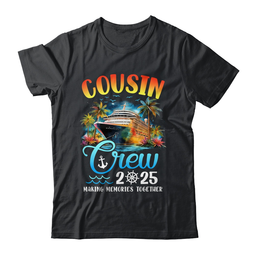 Cousin Crew 2025 Cousin Cruise Group Matching Vacation Party Shirt & Tank Top | siriusteestore