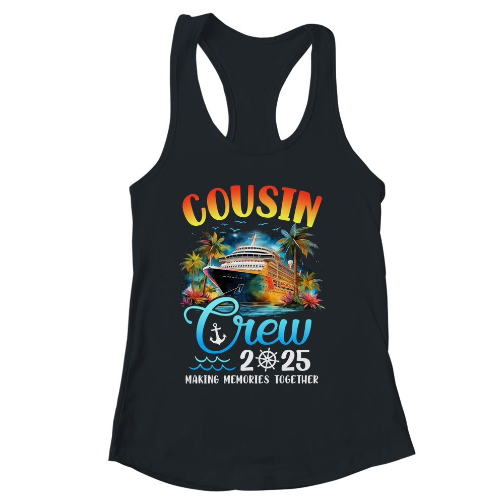 Cousin Crew 2025 Cousin Cruise Group Matching Vacation Party Shirt & Tank Top | siriusteestore