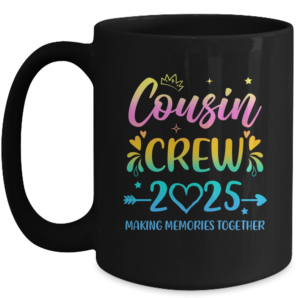 Cousin Crew 2025 Family Matching Women Girls Vacation Trip Mug | siriusteestore