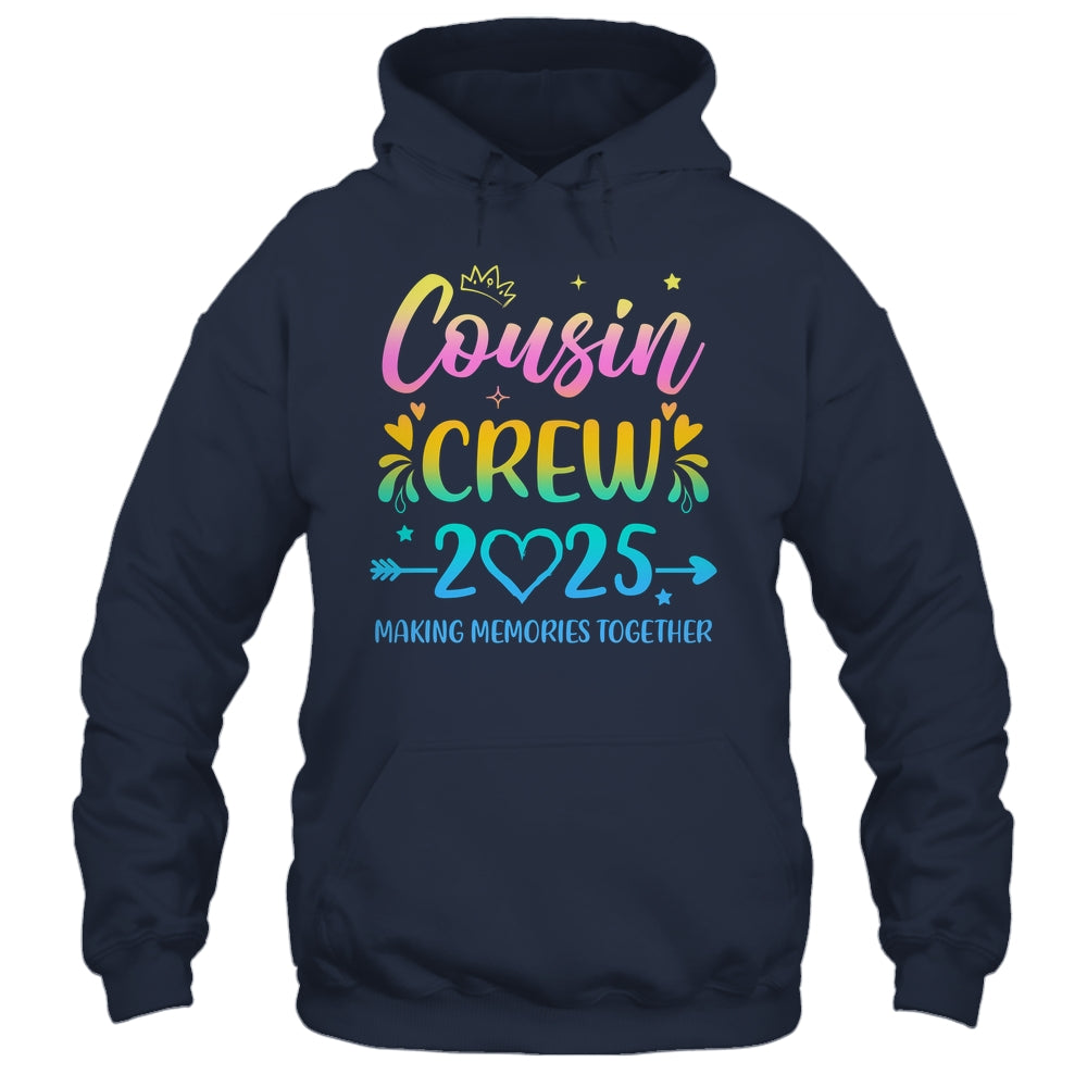 Cousin Crew 2025 Family Matching Women Girls Vacation Trip Shirt & Tank Top | siriusteestore