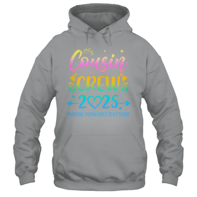 Cousin Crew 2025 Family Matching Women Girls Vacation Trip Shirt & Tank Top | siriusteestore