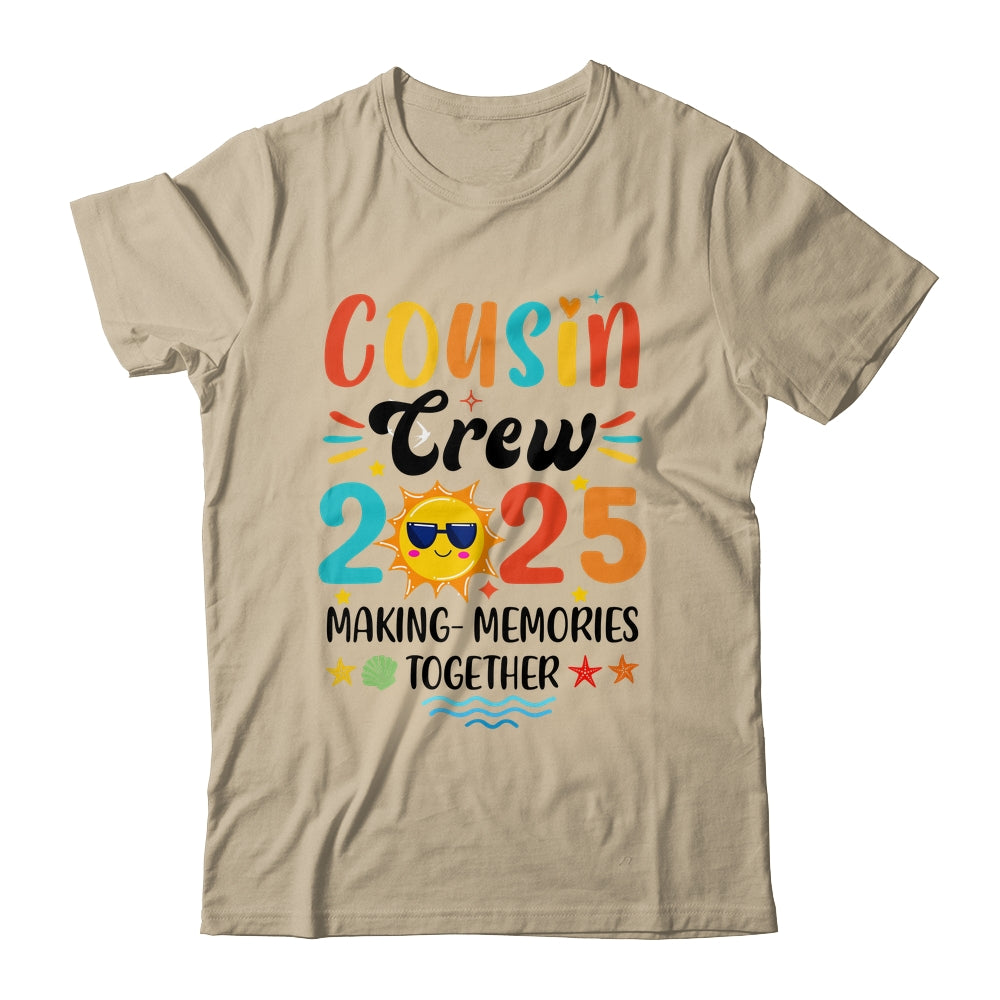 Cousin Crew 2025 Family Reunion Making Memories Matching Shirt & Tank Top | siriusteestore
