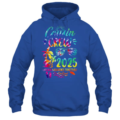 Cousin Crew 2025 Family Reunion Making Memories Tie Dye Shirt & Tank Top | siriusteestore
