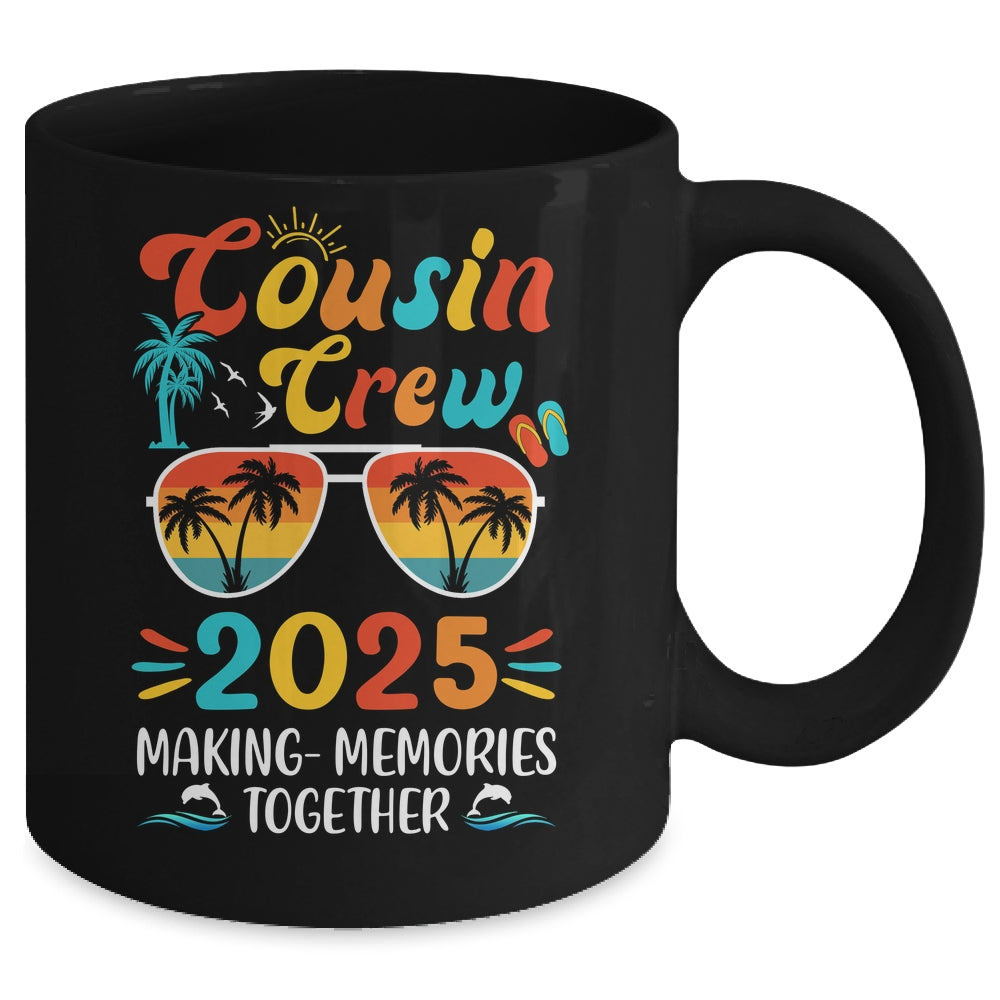 Cousin Crew 2025 Family Trips Matching Summer Vacation Beach Mug | siriusteestore