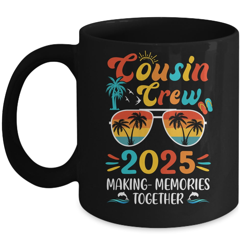 Cousin Crew 2025 Family Trips Matching Summer Vacation Beach Mug | siriusteestore