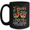 Cousin Crew 2025 Family Trips Matching Summer Vacation Beach Mug | siriusteestore