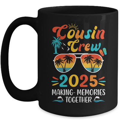Cousin Crew 2025 Family Trips Matching Summer Vacation Beach Mug | siriusteestore