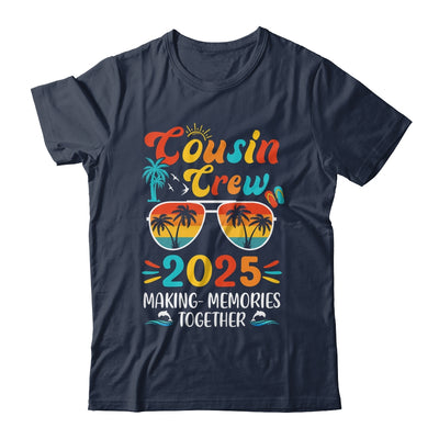 Cousin Crew 2025 Family Trips Matching Summer Vacation Beach Shirt & Tank Top | siriusteestore