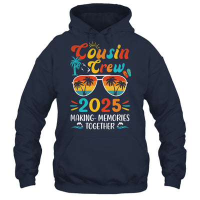 Cousin Crew 2025 Family Trips Matching Summer Vacation Beach Shirt & Tank Top | siriusteestore