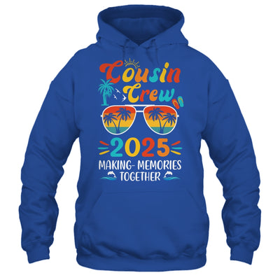 Cousin Crew 2025 Family Trips Matching Summer Vacation Beach Shirt & Tank Top | siriusteestore
