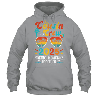 Cousin Crew 2025 Family Trips Matching Summer Vacation Beach Shirt & Tank Top | siriusteestore
