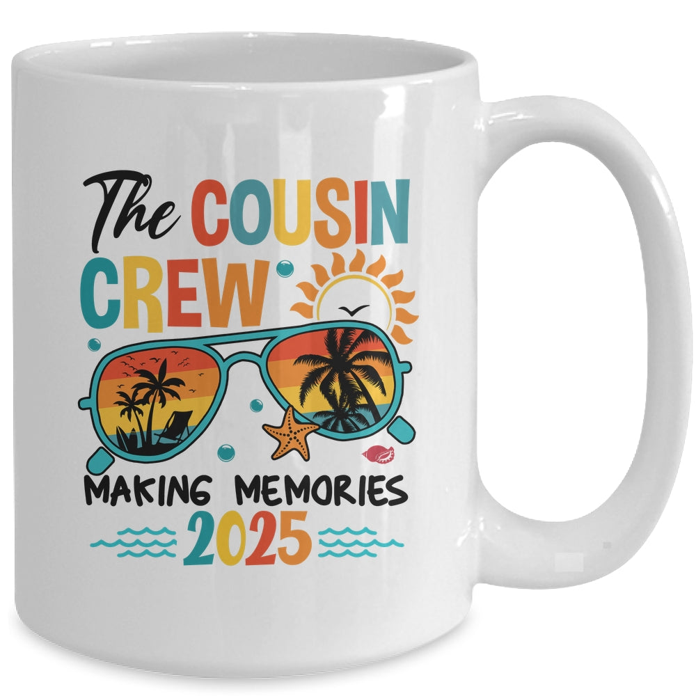 Cousin Crew 2025 Making Memories Summer Vacation Family Mug | siriusteestore