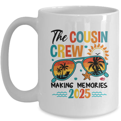 Cousin Crew 2025 Making Memories Summer Vacation Family Mug | siriusteestore