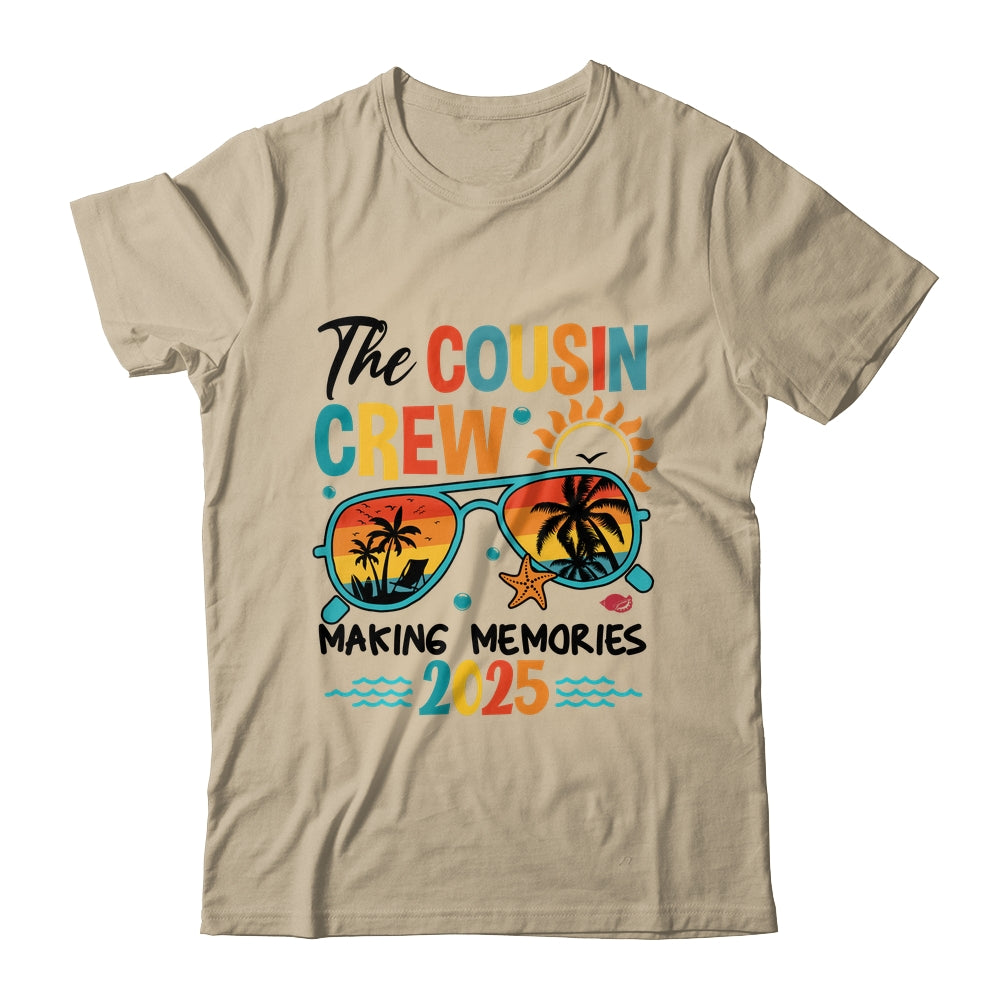 Cousin Crew 2025 Making Memories Summer Vacation Family Shirt & Tank Top | siriusteestore
