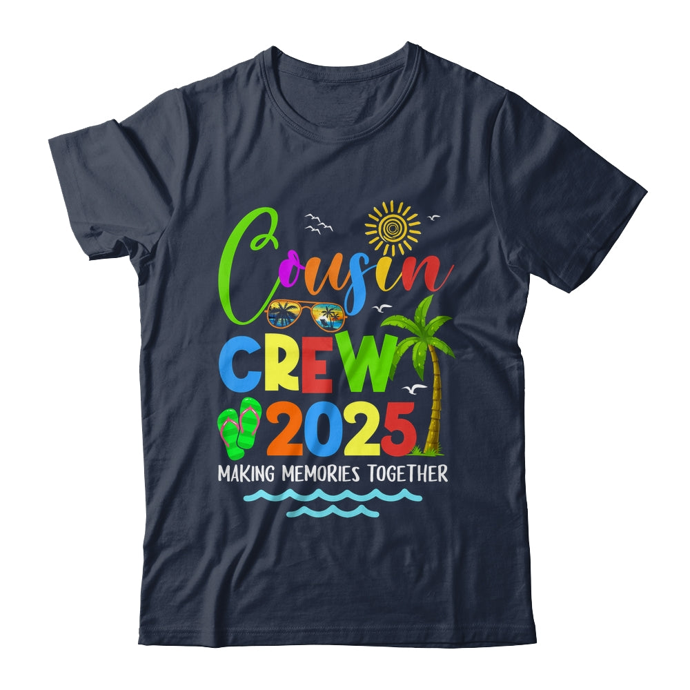 Cousin Crew 2025 Summer Vacation Beach Family Matching Trip Shirt & Tank Top | siriusteestore