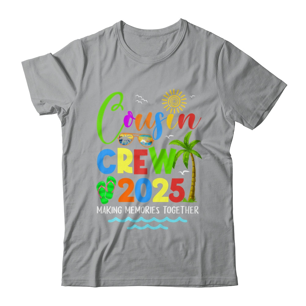 Cousin Crew 2025 Summer Vacation Beach Family Matching Trip Shirt & Tank Top | siriusteestore